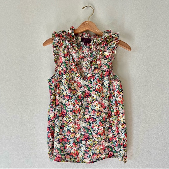 J. Crew Tops - J Crew with Liberty London Fabric
